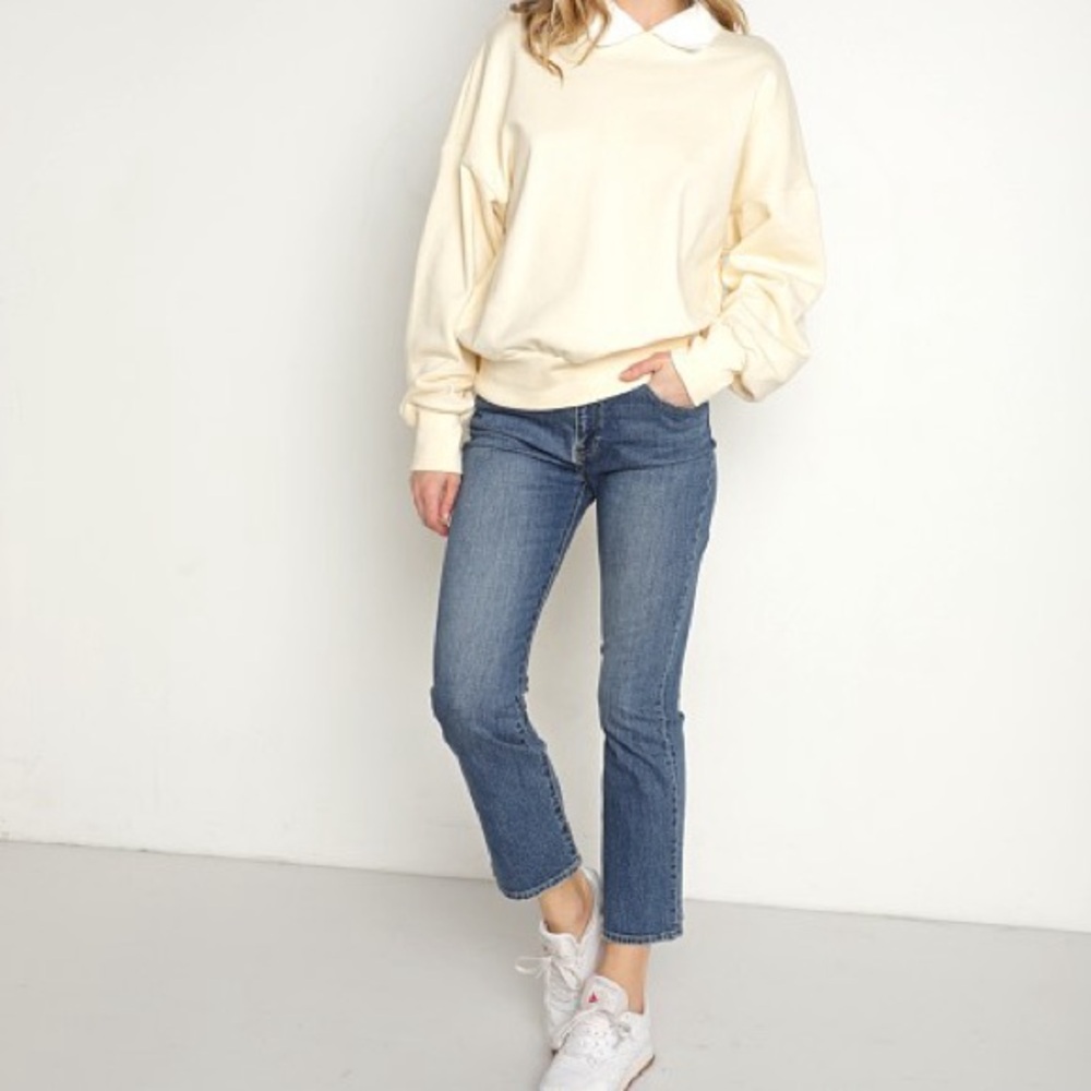 Pistola Lennon High Rise Crop‎ Bootcut jeans  staple casual everyday comfort 26